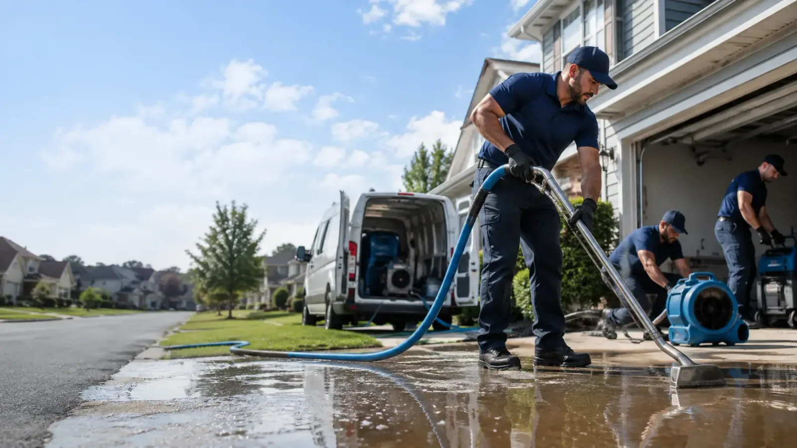 Flood Damage Restoration in Brooks, CA